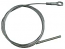 Clutch Cable Split Camper 55-59 and 62-67