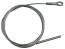 CLUTCH CABLE VW SPLIT SCREEN 55-59 62-67