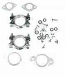 EXHAUST FITTING KIT 1200-1500CC 60-62