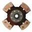 4 Puck Solid Clutch Plate 200mm Race Use