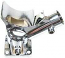ALTERNATOR DYNAMO STAND OIL FILLER CHROME