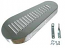 ALTERNATOR DYNAMO BELT COVER CHROME LOUVERED