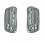 Chrome Rocker Covers Pair Set With Clips