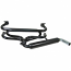 EXHAUST SYSTEM SINGLE GLASS PACK VW BEETLE CAMPER 1300-1600CC