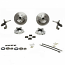 BRAKE DISC CONVERSION KIT FRONT VW BEETLE 65- DROPPED SPINDLES PORSCHE PATTERN