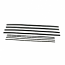ONE PIECE WINDOW SEAL AND CLIP SET VW BEETLE 65-79