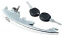 DOOR HANDLE FRONT VW BEETLE 68-79 CHROME BQ