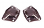SPRING PLATE CAPS VW BEETLE SWING AXLE CHROME