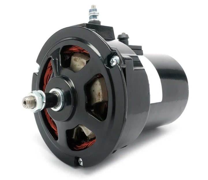 ALTERNATOR 100 AMP 1200-1600 INTERNAL REGULATOR BLACK ALTERNATOR 100 AMP 1200-1600 INTERNAL REGULATOR BLACK