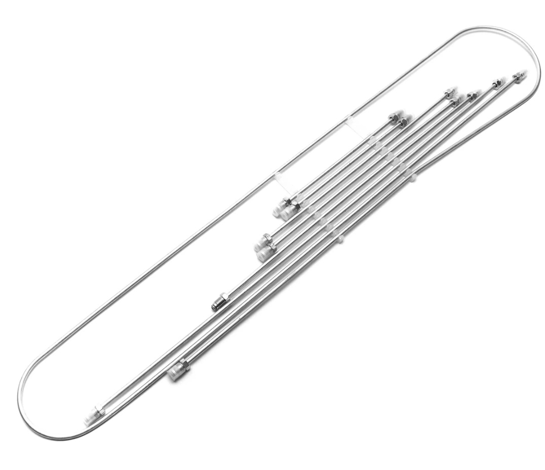 BRAKE PIPE SET STEEL VW BEETLE 1302 1303 70-79 DISC