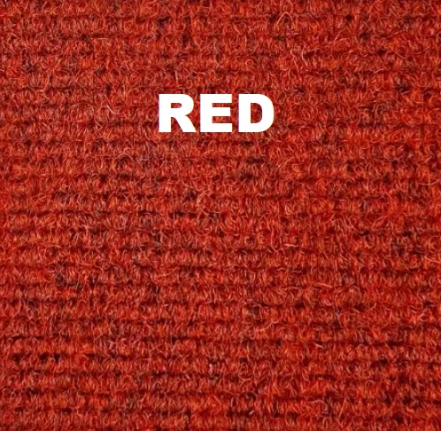 CARPET SET VW BEETLE 1303 73-79 LHD RED