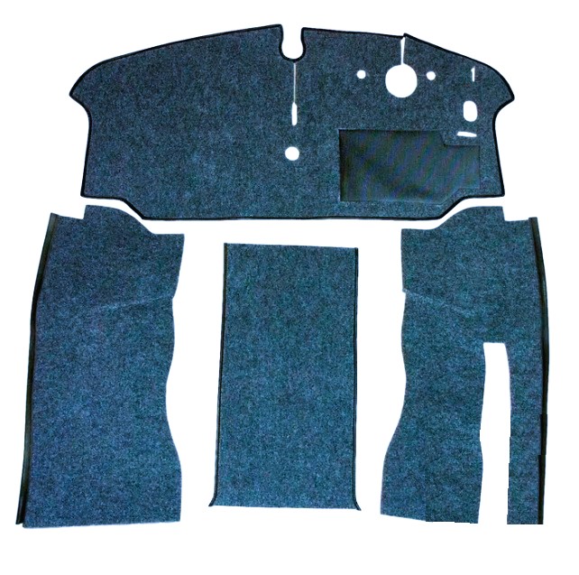 CARPET SET VW BAY WINDOW 1973-1979 BLUE RHD CARPET SET VW BAY WINDOW 1973-1979 BLUE RHD