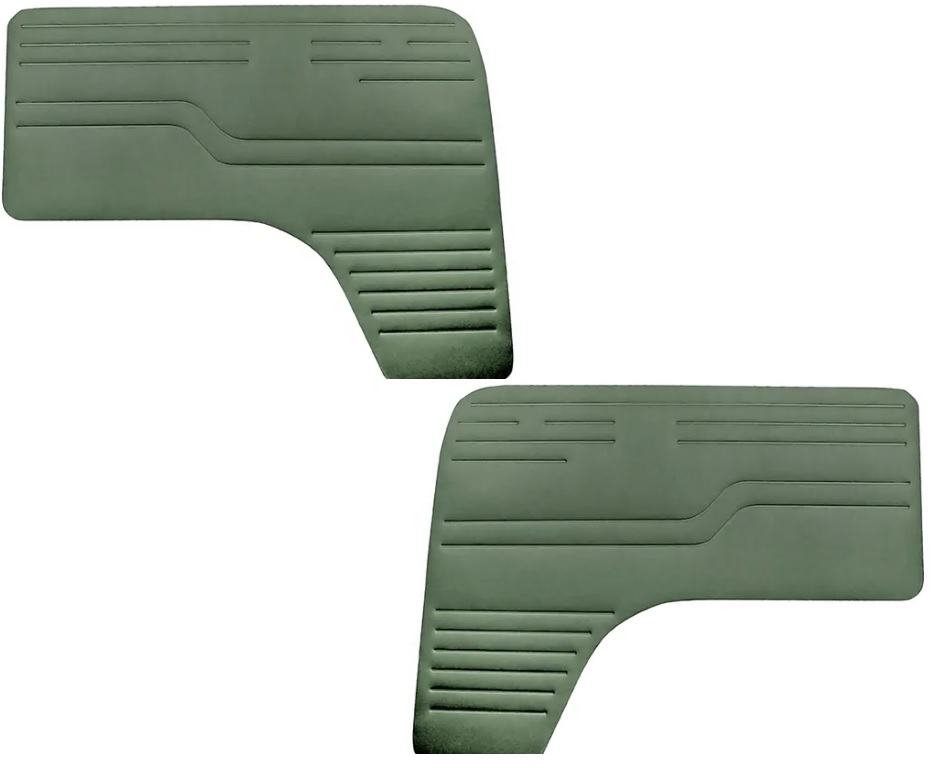 DOOR CARD INTERIOR SET BAY WINDOW 1968-1979 FRONT GREEN DOOR CARD INTERIOR SET BAY WINDOW 1968-1979 FRONT GREEN