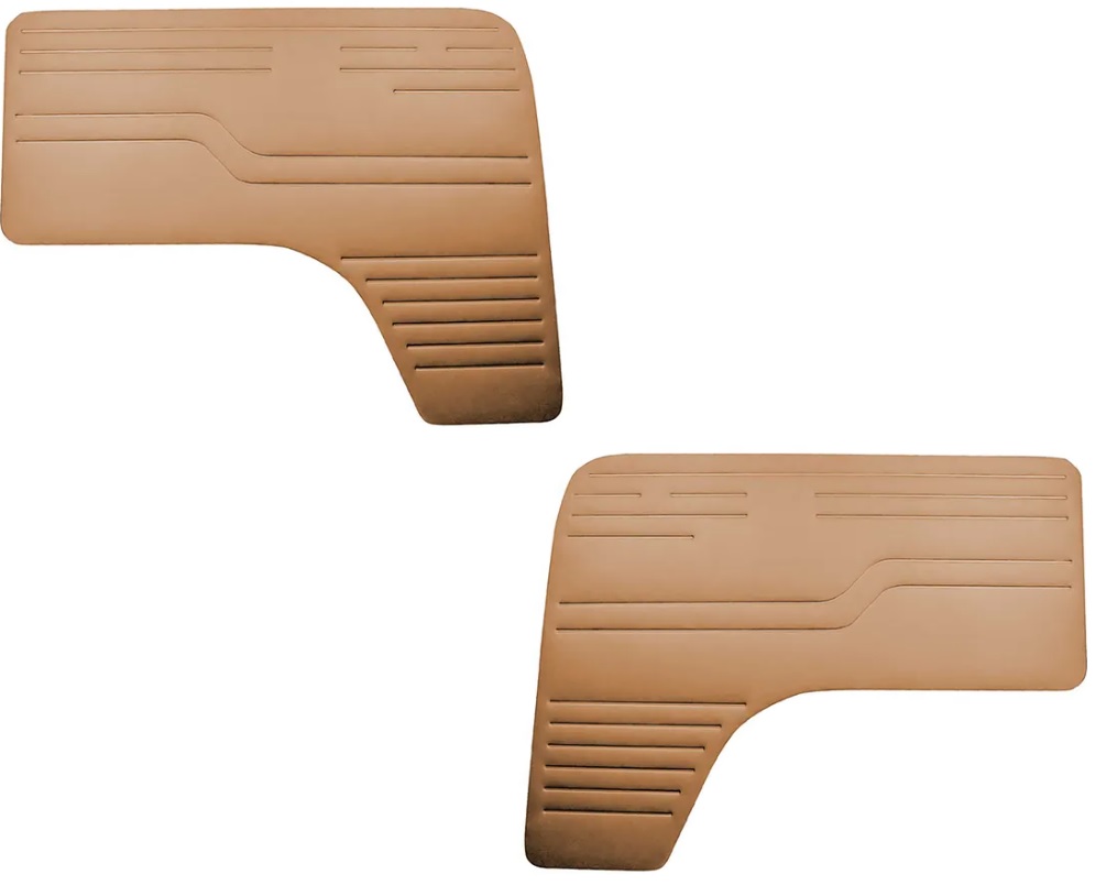 DOOR CARD INTERIOR SET BAY WINDOW 1968-1979 FRONT TOBACCO