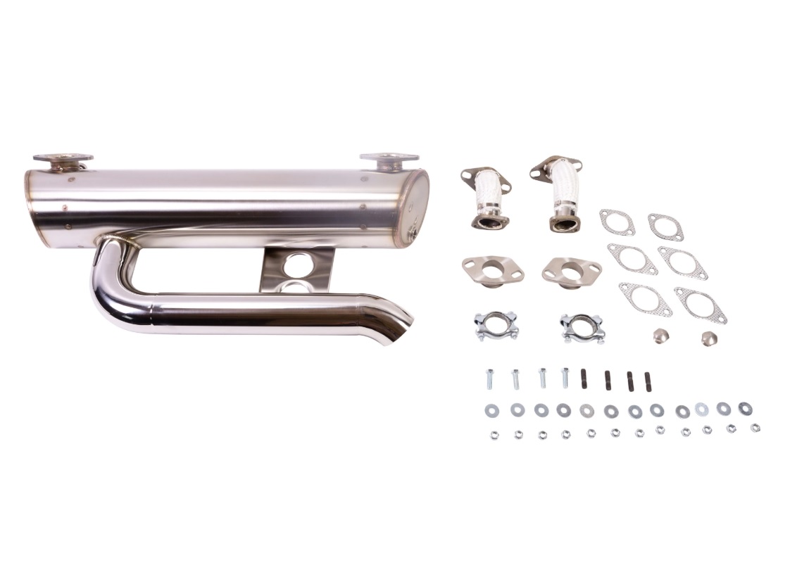 EXHAUST SYSTEM SILENCER BEETLE 1300-1600CC VINTAGE SPEED EXTREME LOWERED