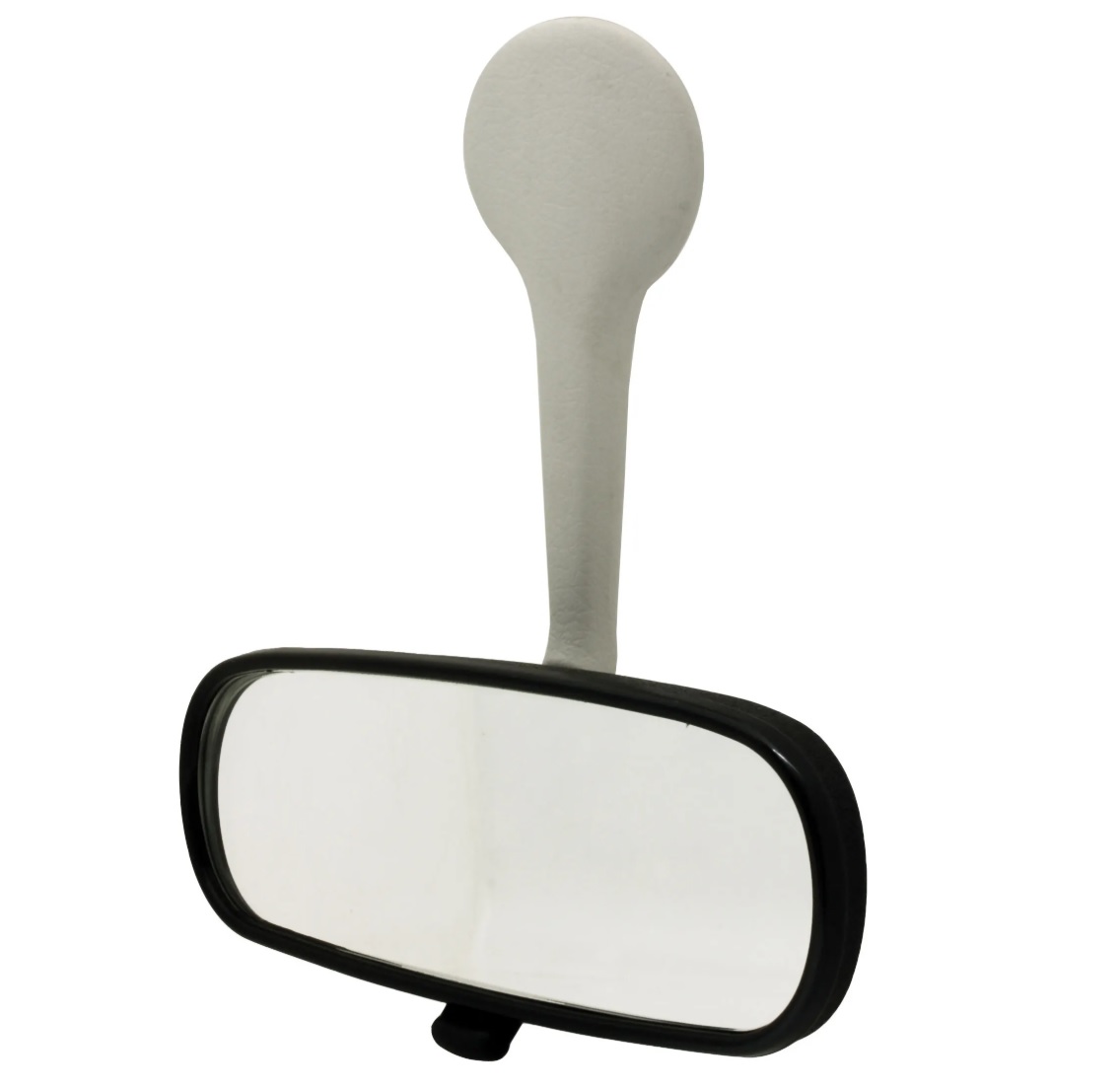 REAR VIEW MIRROR VW BEETLE 66-79 WHITE STEM