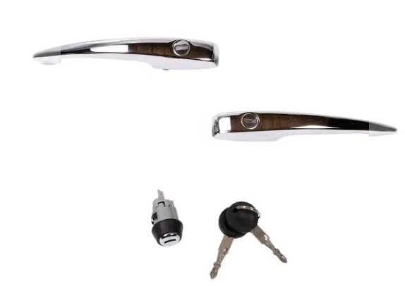 Matching Key Lock Set 2x Door Handles And Ignition Barrel Beetle 68-79