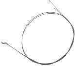 HEATER CABLE VW BEETLE 73-79 UNDER REAR SEAT