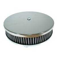 AIR FILTER CHROME PANCAKE PAPER WEBER EMPI ICT
