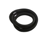 Rear Window Rubber Seal Beetle 1953-1957 Oval For Chrome Trim