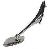 DOOR MIRROR VW KARMANN GHIA 60-65 CHROME SWAN NECK