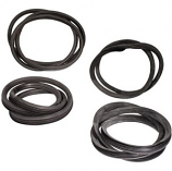 WINDOW RUBBER SET PLAIN BUDGET KIT VW BEETLE 58-64