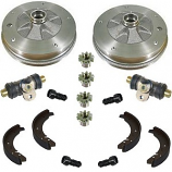 Rear Brake Drums Overhall Kit Beetle 58-64 Shoes, Drums, Cylinders etc