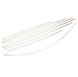 DELUXE MOULDING TRIM SET VW BEETLE ALUMINIUM BLACK 72-