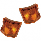 INDICATOR LENS FRONT VW T25 80-90 FRONT AMBER