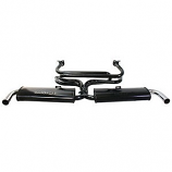 EXHAUST SYSTEM TWIN QUIET PACK VW BEETLE CAMPER 1300-1600CC