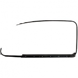 Outer Aluminium Window Frame Trim With Scraper Beetle 08/1964 Onwards Black