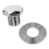 Chrome Crank Pulley Nut