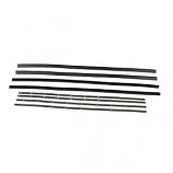 ONE PIECE WINDOW SEAL AND CLIP SET VW BEETLE 65-79