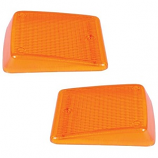 INDICATOR LENS FRONT VW BAY WINDOW 72-79 FRONT AMBER
