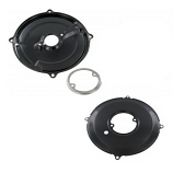 ALTERNATOR DYNAMO BACKING PLATE KIT BLACK