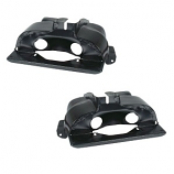 CYLINDER HEAD SHROUDS TWIN PORT 1300-1600CC BLACK
