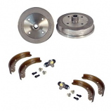 BRAKE DRUM SHOES OVERHALL KIT VW BEETLE 68- REAR