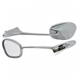 DOOR MIRROR VW BEETLE ALBERT SWAN NECK PAIR