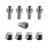 Locking Wheel Bolt Stud Set Beetle 1968-1979 For Alloy Wheels