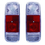 Rear Lamp Lens Clear Red Clear Bay Window Camper 72-79