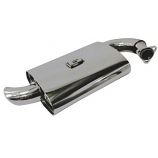 EXHAUST SILENCER MONDO VW BEETLE 1300-1600CC 4 INTO 1 HEADER