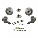 BRAKE DISC CONVERSION KIT FRONT VW BEETLE 65- DROPPED SPINDLES